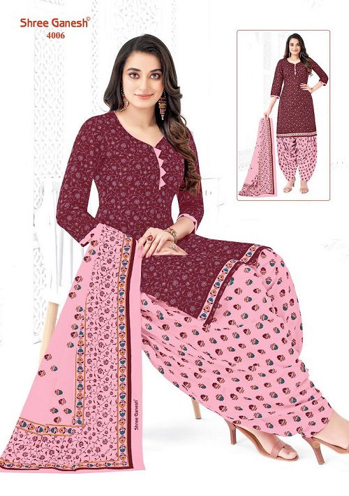 Shree Ganesh Hansika Vol 20 Patiyala Cotton Dress Material
